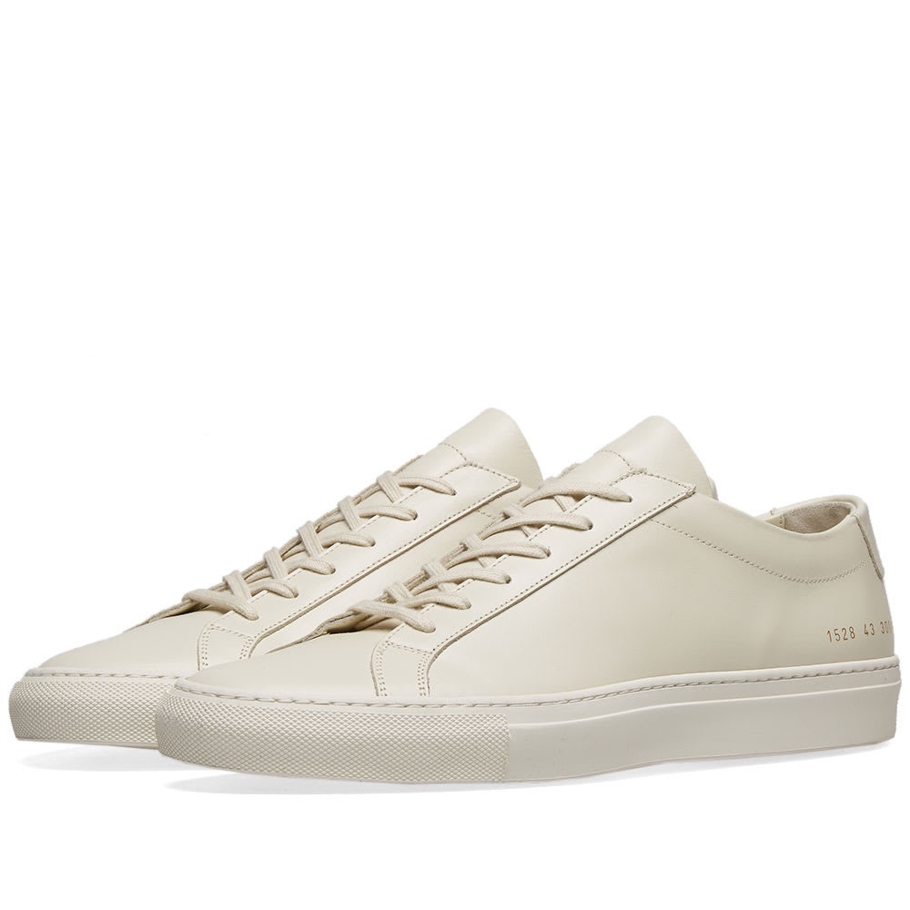 Common Projects Achilles Low Warm White Sneakers